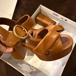 See by Chloe Lyna wedge sandal